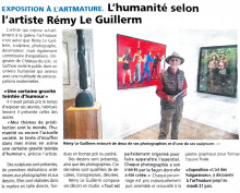 Exposition à l'arTmature. L'humanité selon l'artiste Rémy Le Guillerm de Orne Hebdo