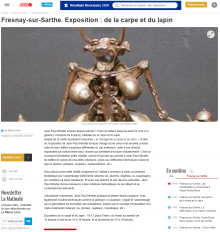 Fresnay-sur-Sarthe. Exposition : de la carpe et du lapin de Ouest France