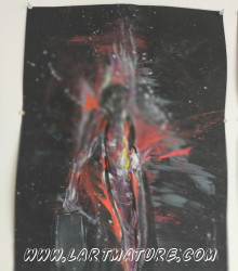 Homme guéri III - Peinture de Alexandre Yterce