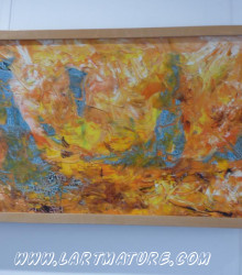 Tempête - Peinture de André Voisin