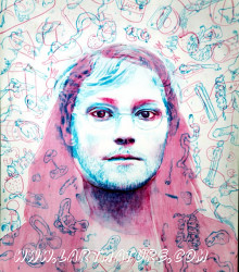 Fistonfille - Peinture de Fabrice Milleville