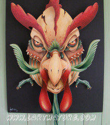 Coq - -Assemblage de Jean-Paul Minster