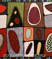 O.V.N.I. N°1 - Peinture de Joël Lorand