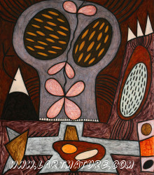 O.V.N.I. N°15 - Peinture de Joël Lorand