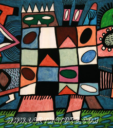 O.V.N.I. N°21 - Peinture de Joël Lorand