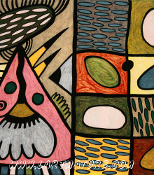 O.V.N.I. N°26 - Peinture de Joël Lorand