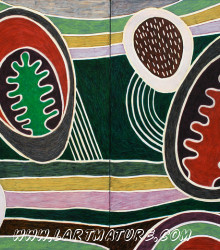 O.V.N.I. N°4 Dyptique - Peinture de Joël Lorand