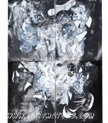 Échafaudage Contemplation 04 - Dessin, Peinture de Niki Neuts