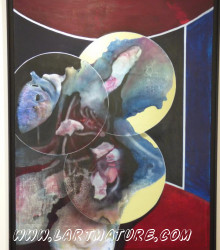 Tableau 1 de NOMAH Tableau 1 - Peinture de NOMAH