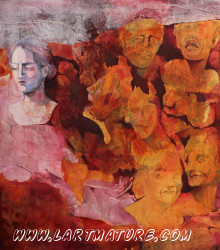 Les moqueurs - Peinture de 