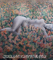 Primavera introspectiva - Peinture de 