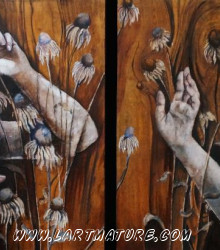Retrouvailles - Peinture de 