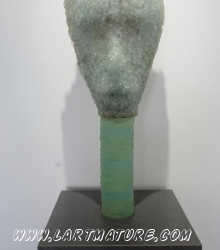 Baoulé - Pâte de verre de Yves Jumeau alias Roboam