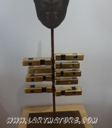 X-ray - Radiographie, Sculpture de Yves Jumeau alias Roboam