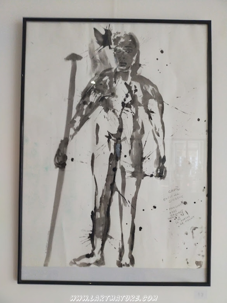 Cratès - Peinture de Alexandre Yterce