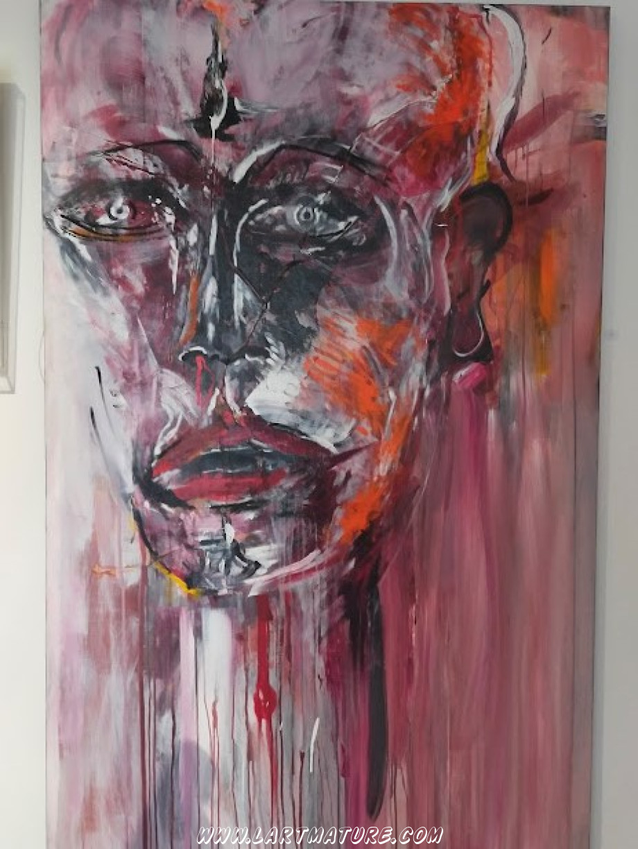 Cri épistaxique - Peinture de Alexandre Yterce