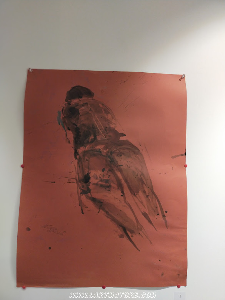 Extase vertébrée de Alexandre Yterce Extase vertébrée - Dessin, Peinture de Alexandre Yterce