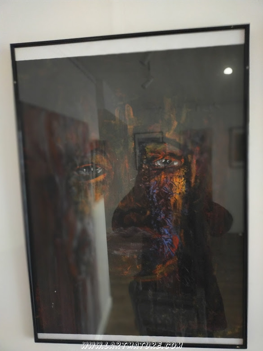 Face - Peinture de Alexandre Yterce