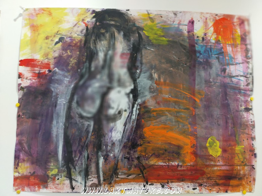 Préparation II - Dessin, Peinture de Alexandre Yterce