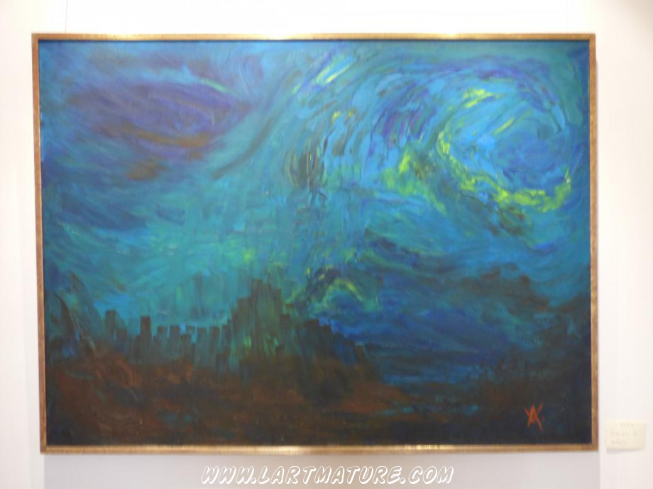Cette nuit-là de André Voisin Cette nuit-là - Peinture de André Voisin