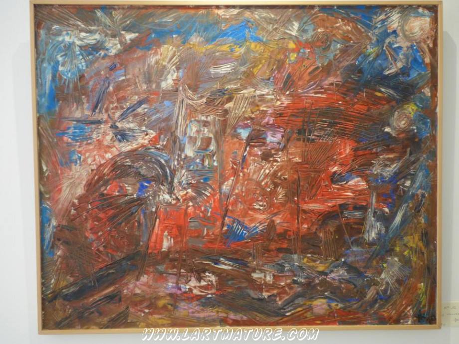 Les nouveaux feux de André Voisin Les nouveaux feux - Peinture de André Voisin