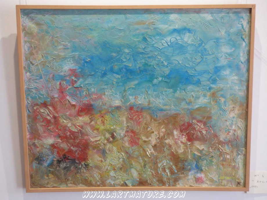 Rocroi - Peinture de André Voisin