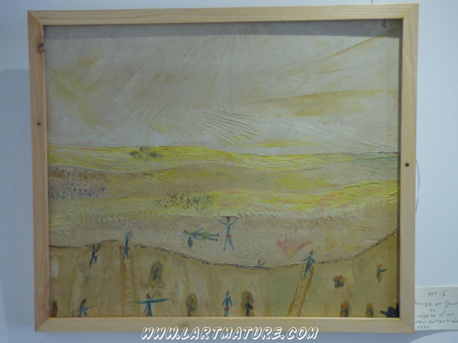 Rouge et jaune ou le mépris d'un plénipotentiaire de André Voisin Rouge et jaune ou le mépris d'un plénipotentiaire - Peinture de André Voisin