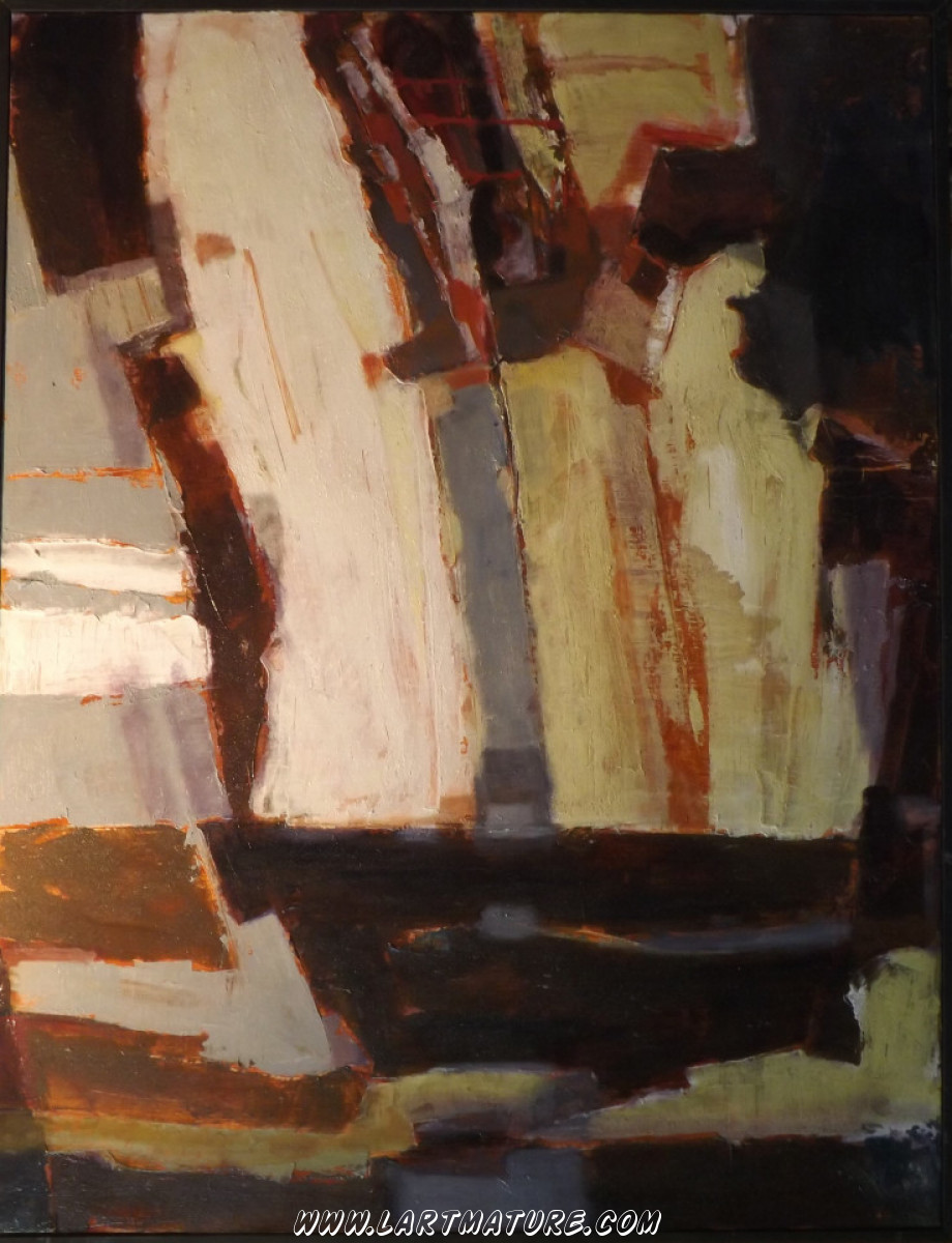 Lumière et Minéral - Peinture de André Schembri