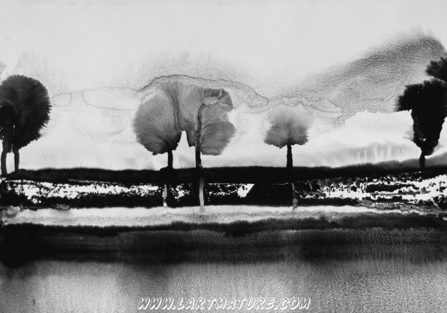 Sans titre de Camille Couturier Sans titre - Peinture de Camille Couturier