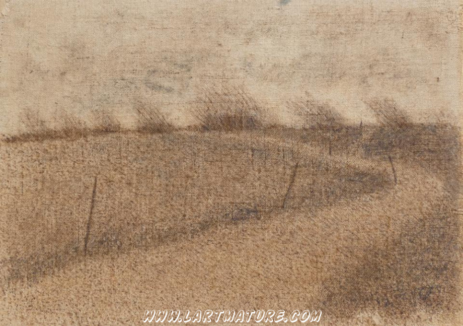 Paysage-mémoire XVI - Peinture de Christian RONCERAY 