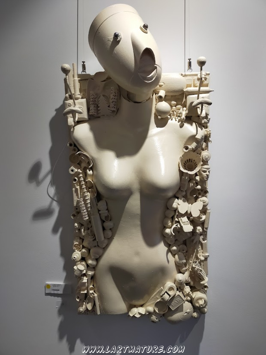 Structure 4 de Jean-Louis Rappard - Structure, -Assemblage de Collectif d'artistes d'avril 2024