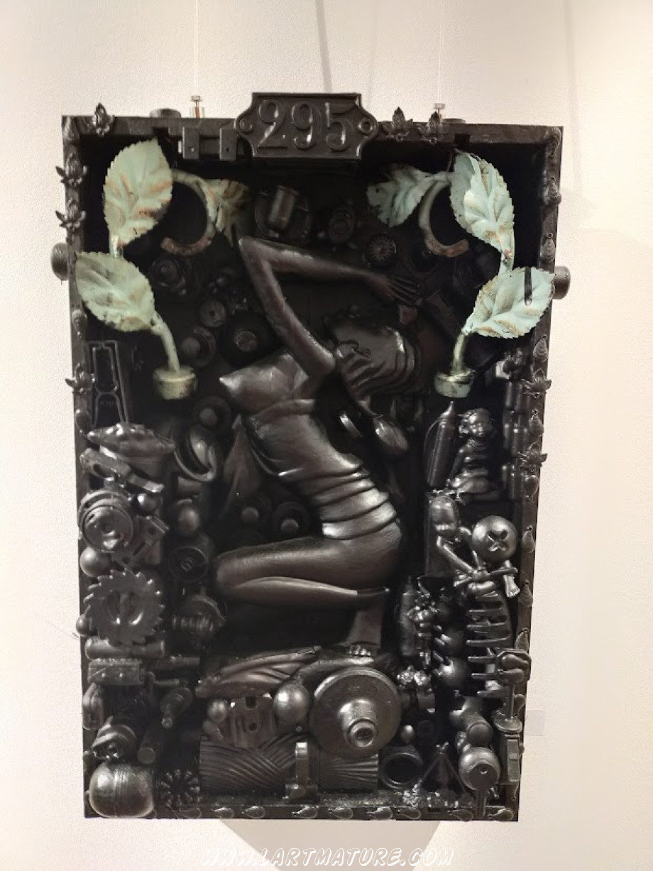 Structure 5 de Jean-Louis Rappard - Structure, -Assemblage de Collectif d'artistes d'avril 2024