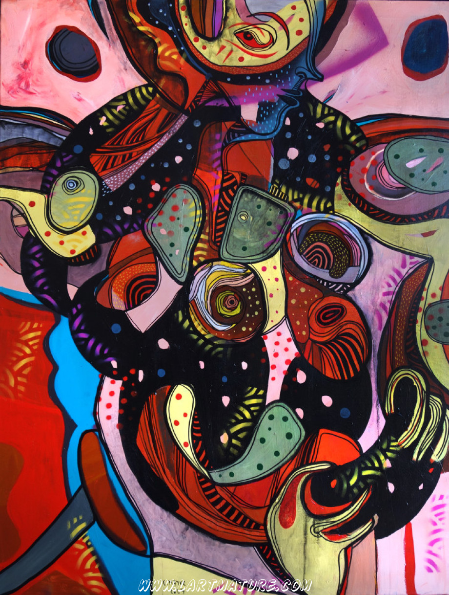 Le danseur - Dessin, Peinture de Eric Meyer