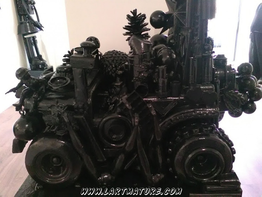 Structure - Voiture - Alors ils considérèrent... - Collage 3D de 