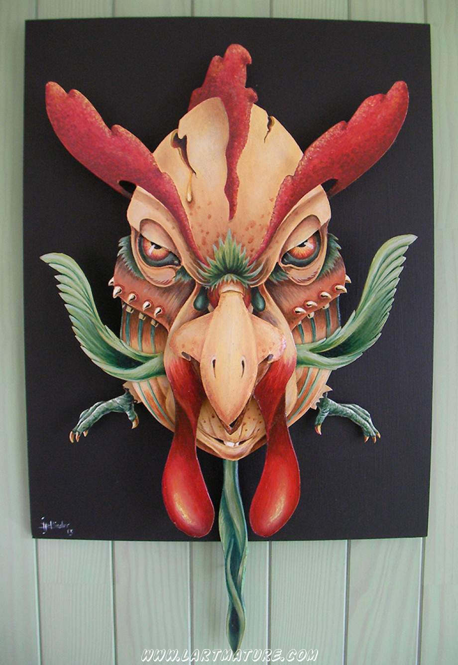 Coq - -Assemblage de Jean-Paul Minster