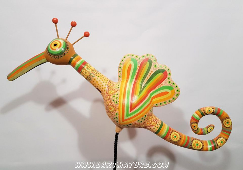 Henri le colibri - Sculpture de Jean-Paul Ratier