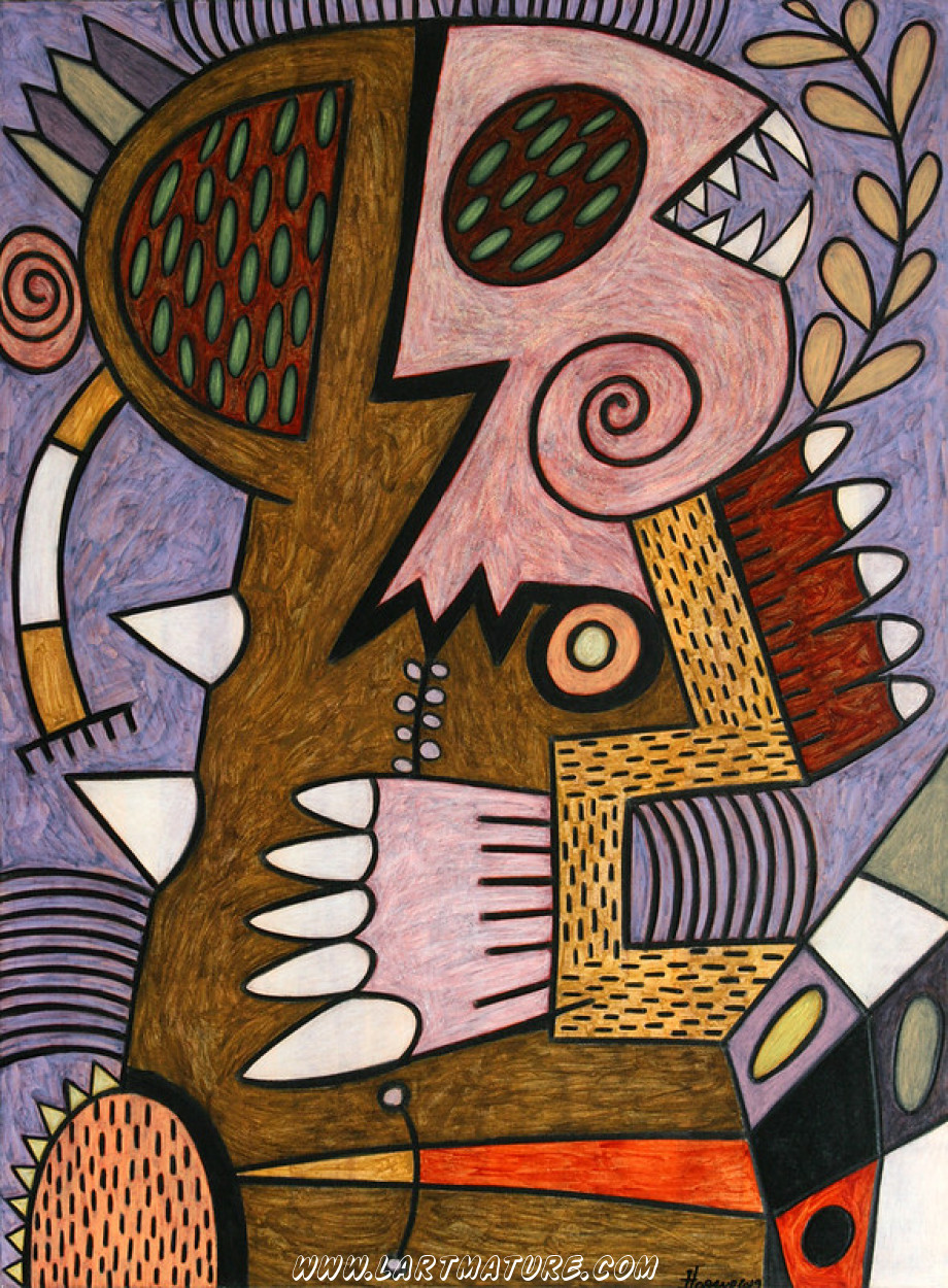 O.V.N.I. N°11 de Joël Lorand O.V.N.I. N°11 - Peinture de Joël Lorand