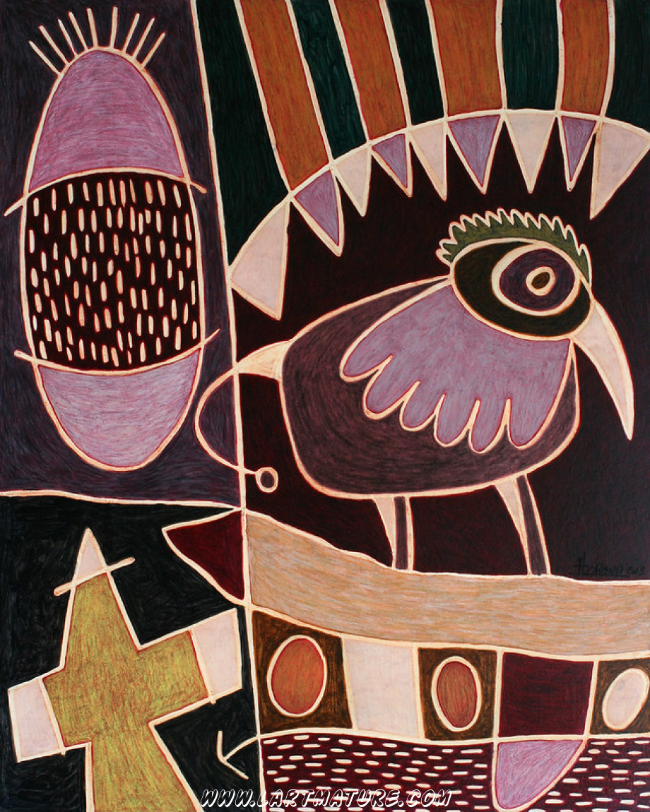 O.V.N.I. N°13 de Joël Lorand O.V.N.I. N°13 - Peinture de Joël Lorand