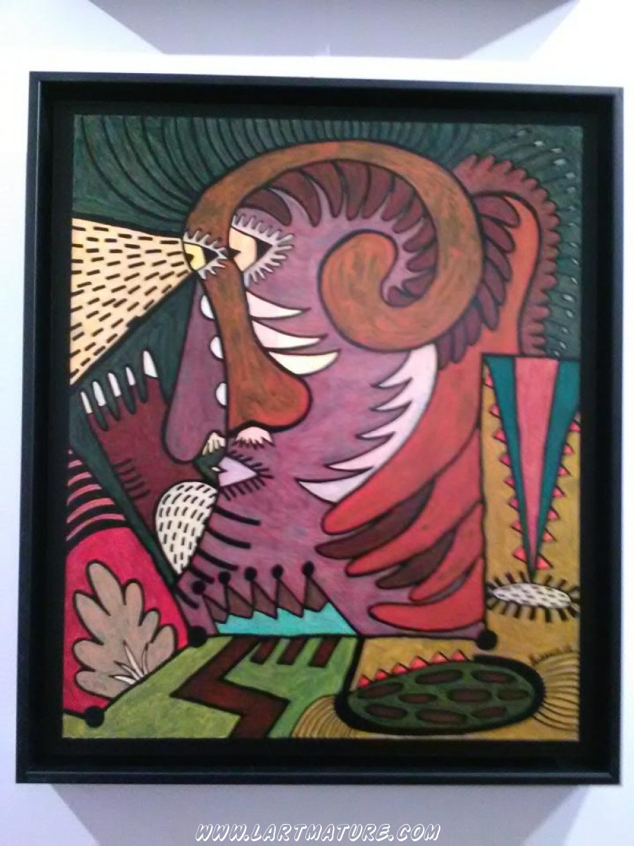 O.V.N.I. N°7 - Peinture de Joël Lorand