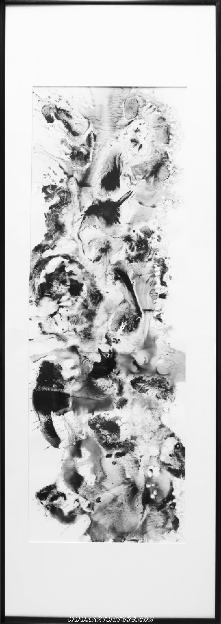 Échafaudage Contemplation 01 - Dessin, Peinture de Niki Neuts