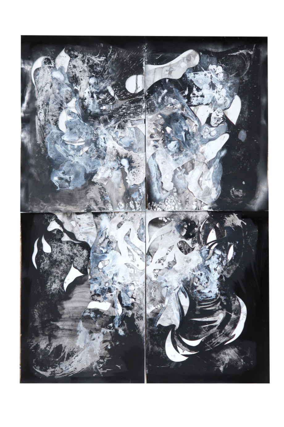Échafaudage Contemplation 04 de Niki Neuts Échafaudage Contemplation 04 - Dessin, Peinture de Niki Neuts