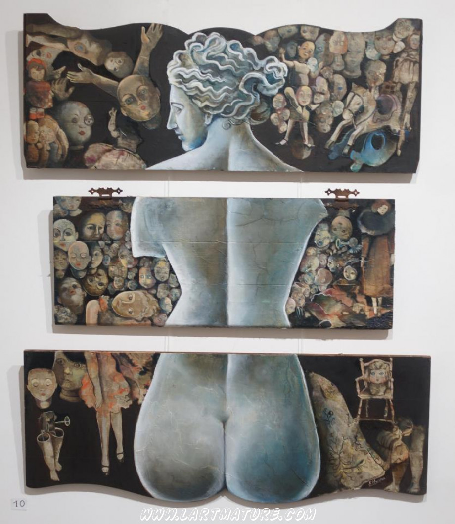 Coffre de Coffre - Peinture de