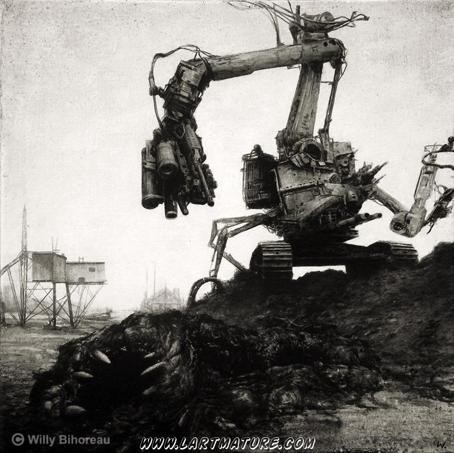 Biomek 2 - Art numérique, Peinture, Photographie, --Collage numérique de Willy Bihoreau