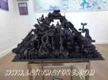 Structure - Pyramide - Collage 3D de 